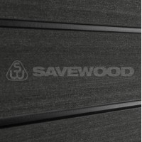 Заборная доска ДПК Savewood Agger Черный