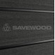 Заборная доска ДПК Savewood Agger Черный