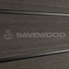 Заборная доска ДПК Savewood Agger Темно-коричневый