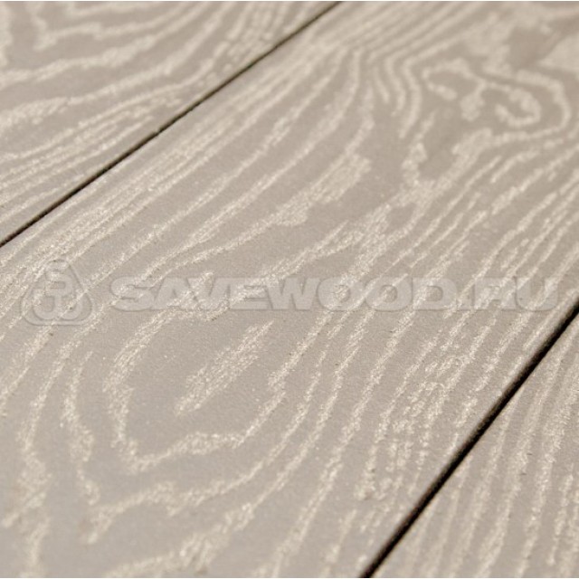 Террасная доска ДПК с тиснением Savewood Salix (4м или 6м, распил в размер) Бежевый