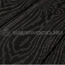 Террасная доска ДПК с тиснением Savewood Salix (4м или 6м, распил в размер) Черный