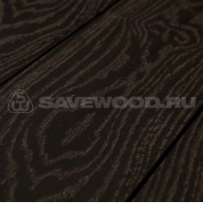 Террасная доска ДПК с тиснением Savewood Salix (4м или 6м, распил в размер) Темно-коричневый